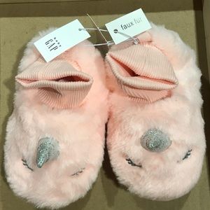 Gap Kid Unicorn House Slippers Size small